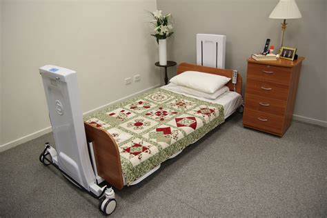 big ted bariatric bed floor line deutscher healthcare