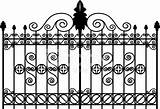 Gate Iron Wrought Premium Freeimages Stock Istock Getty sketch template