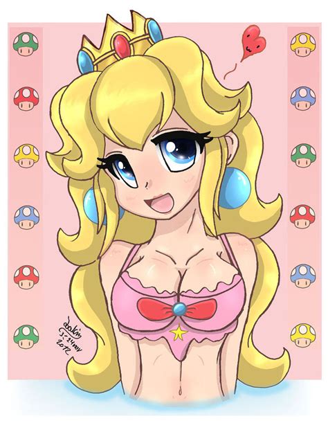 Super Mario Princess Peach By Joakaha On Deviantart
