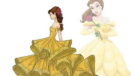 these disney princess are ready for fashion week in redesigned haute