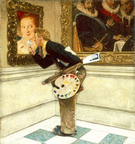 norman rockwell realist romantic painter tuttartat pittura scultura poesia musica
