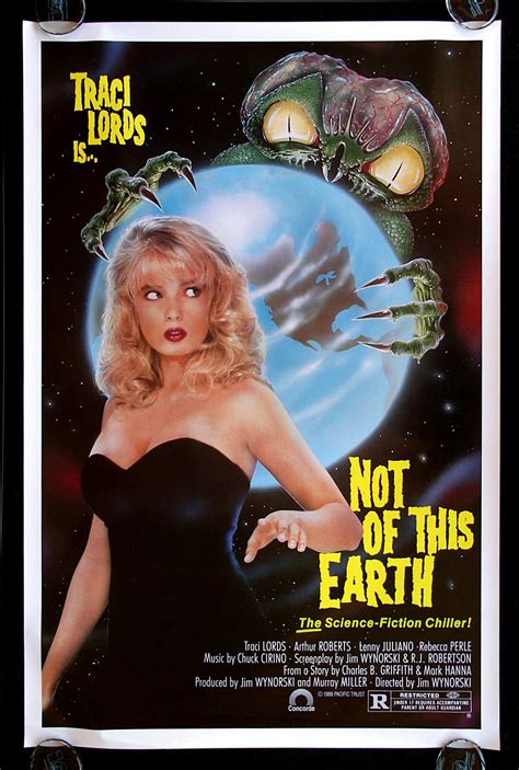 Not Of This Earth Cinemasterpieces 1sh Original Movie Poster Traci