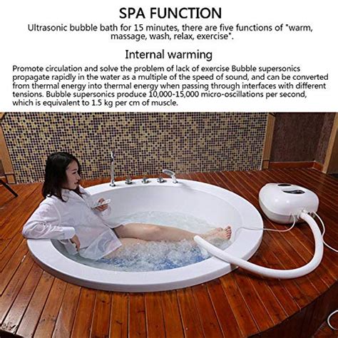 Hydrotherapy Spa Bubble Bath Mat Ozone Bath Tub Massager Mat Bubble Spa