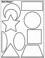 Shape Printable Coloring Oval Pages sketch template