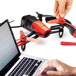 parrot bebop drone  skycontroller rosso amazonit elettronica