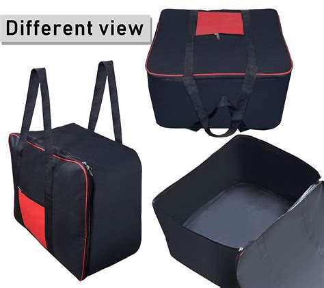zipper black multipurpose heavy duty storage bag size medium      cm rs  piece