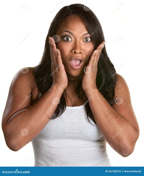 surprised woman  hands  face royalty  stock image image