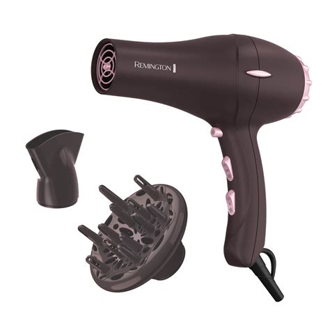 remington pro pearl ceramic soft touch hair dryers pink  black
