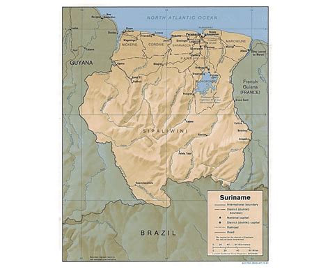 maps of suriname collection of maps of suriname south