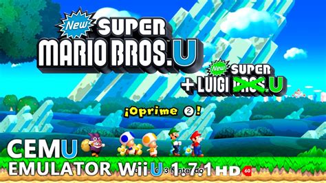New Super Mario Bros U New Super Luigi U 🎮 Cemu 1 7 2