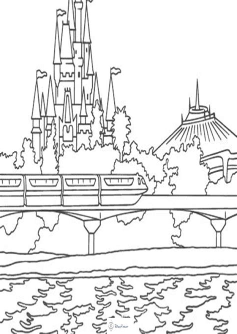 disneyland rides coloring pages  getcoloringscom  printable