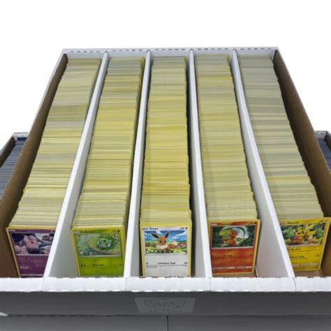 1000 pokémon cards bulk lot commons uncommons rares no basic energy no