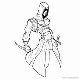 Altair Creed Coloring Characters Pages Assassin Xcolorings 820px 60k Resolution Info Type  Size sketch template