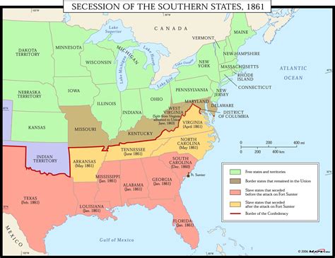 southern states map  cities
