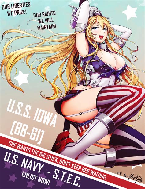 Kancolle Uss Iowa By Hirokiree On Deviantart