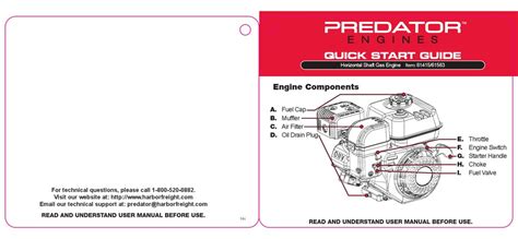 predator engines  quick start manual   manualslib