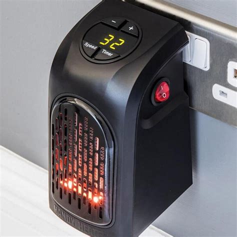 electric heater mini fan heater desktop household wall handy eu plug sale  shopping