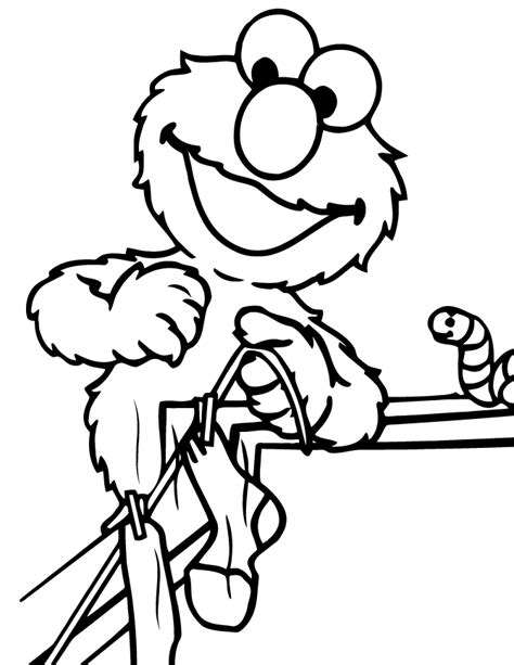 elmo coloring pages coloring home