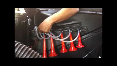 dixie horn dukes  hazzard horn kit installed   chance auto restorecom youtube