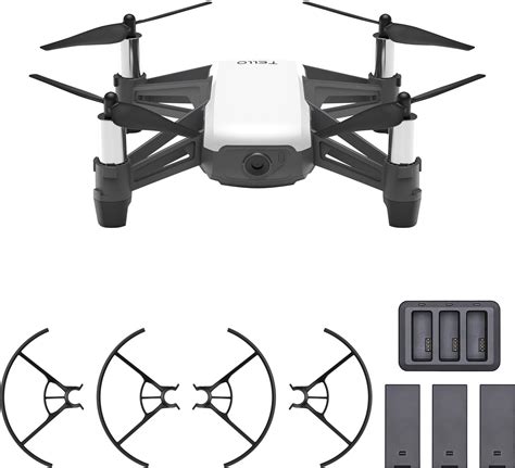 buy ryze tech tello boost combo quadcopter white  black cptl
