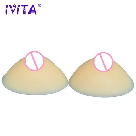 Ivita 6000g Beige Silicone Artificial Fake Boobs Silicon Breast Forms