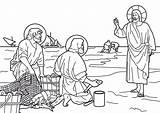 Jesus Peter Coloring Disciples Pages Calling Fishermen Andrew His Calls Bible Para Sheets Chooses Colorear Colouring Biblia Lh4 Googleusercontent Craft sketch template