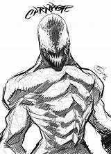 Venom Fc05 Carnage sketch template