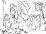 Peter Coloring Lame Man Heals John Temple Pages Jesus Color Blind Bartimaeus Sheet Divyajanani sketch template