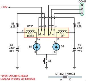 relay wiring diagram  switch