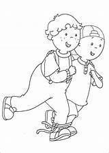 Caillou Coloring Pages Printable Print Info Book Kids Bestcoloringpagesforkids sketch template