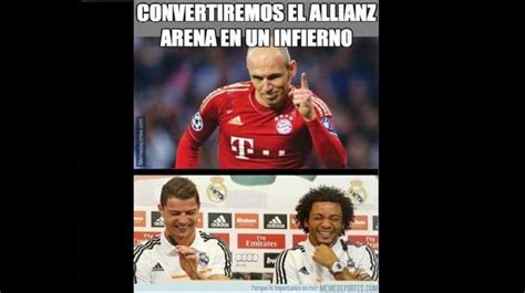 Real Madrid Vs Bayern Múnich Los Divertidos Memes Del Partido Peru