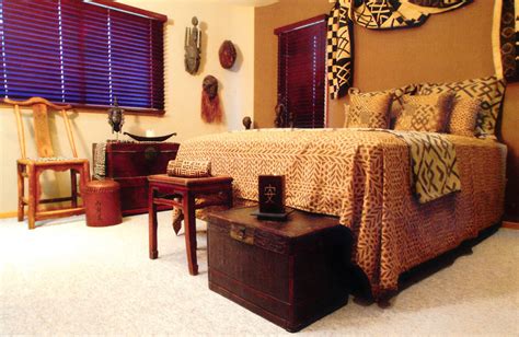 bedroom design  african