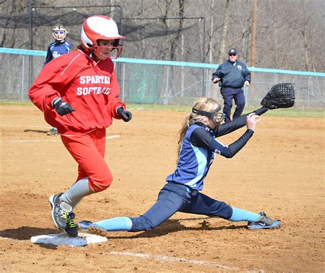 spartans open softball campaign with pair of wins sports