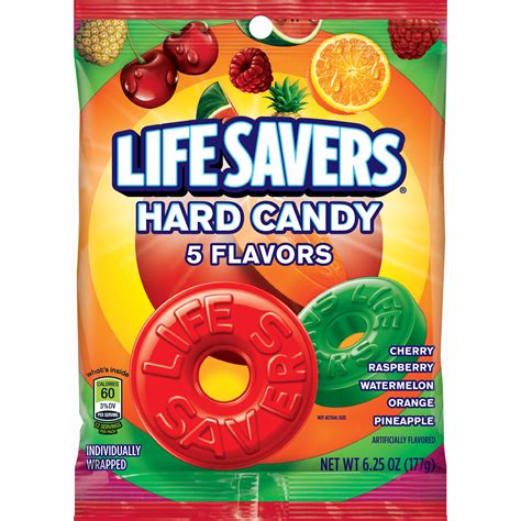 lifesavers hard candy  flavors  oz   food grocery