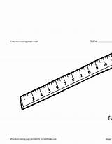 Ruler sketch template