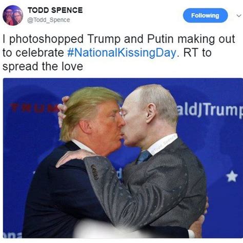 Social Media Users Imagine Trump And Putin S Meeting Bbc News