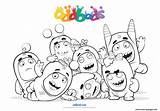 Coloring Kids Oddbods Pages Printable Fun Time Book Print Oddbod Colouring Odd Sheets Choose Board sketch template
