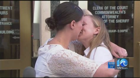 team coverage of same sex marriage now legal in va youtube