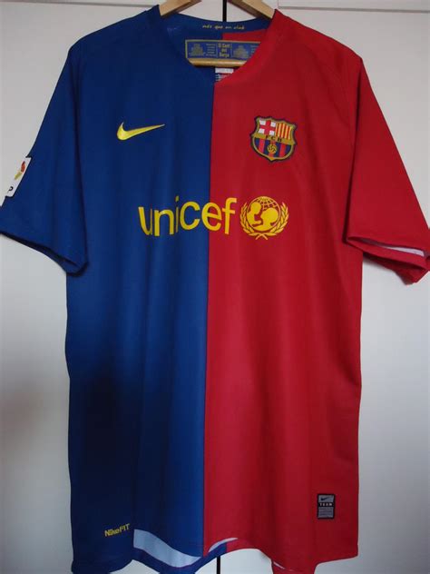 barcelona home football shirt   sponsored  unicef