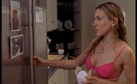 why did we never see carrie bradshaw s breasts