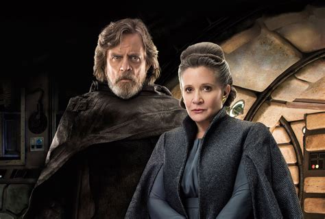 Princess Leia And Luke Skywalker In Star Wars The Last