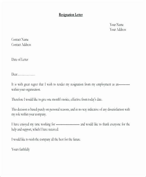 leave  absence letter  personal reasons fresh sample leave absence