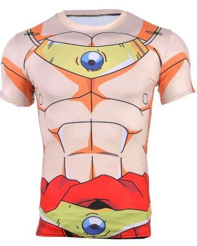 Muscle Armor Compression Shirt Mens Anime Character Cosplay Costume T