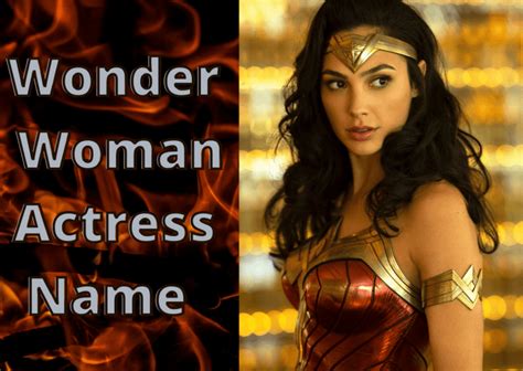 wonder woman actress name american superhero lyrics story