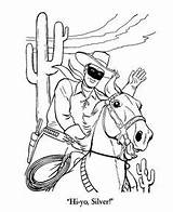 Coloring Pages Ranger Lone Western Horse Sheets Kids Tonto West Wild Adult Color Printable Wayne John Colouring Movie Print Silver sketch template