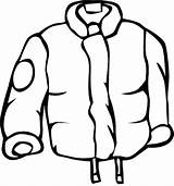 Coloring Winter Jacket Raincoat Pages Coat Clipart Color Clothes Printable Cartoon Life Men Clip Getcolorings Clipartmag Coats sketch template