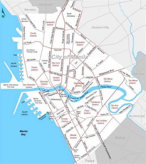 manila map