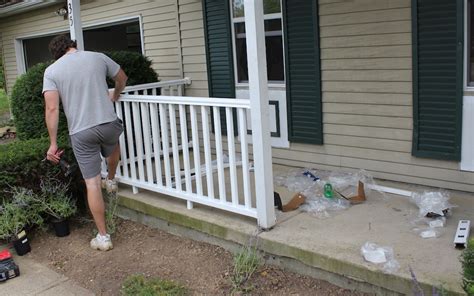 How To Install A Porch Railing And Add Some Curb Appeal
