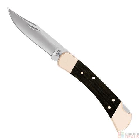 Buy Buck Knives 110 Finger Grooved Folding Hunter Knife With Sheath 9