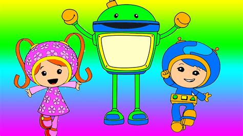 team umizoomi coloring  kids coloring umizoomi  children youtube